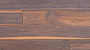 ヴィンテージ調広葉樹木材ウォールナットクルミ無垢フローリングの自然ワックス塗装施工画像
